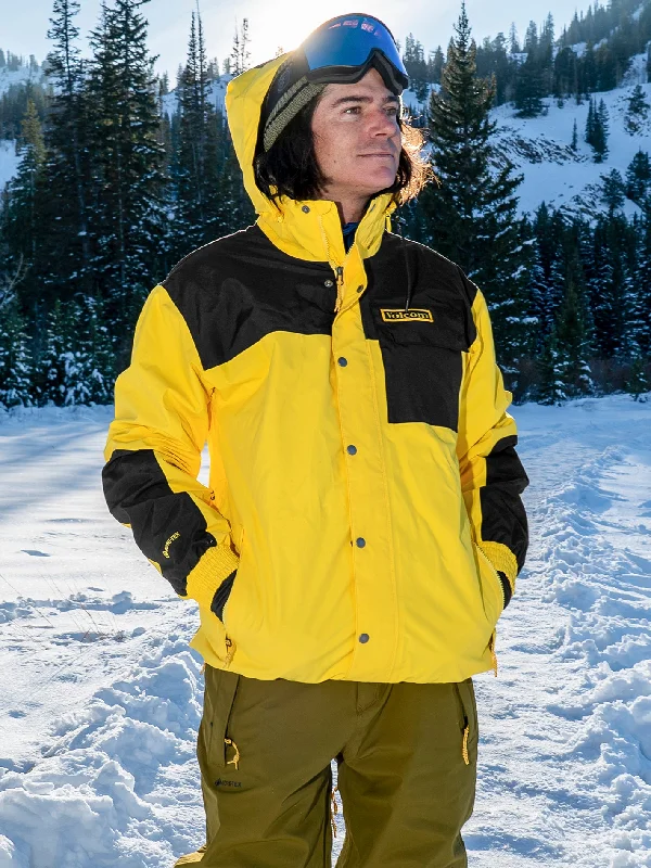 Men's breathable jacket-Mens Longo Gore-Tex Jacket - Bright Yellow