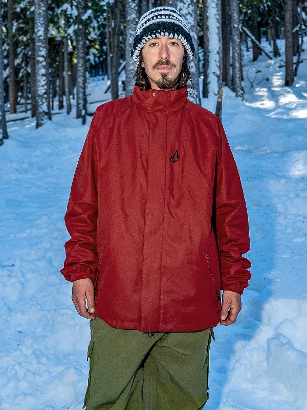 Men's sustainable jacket-Mens Ravraah Jacket - Maroon