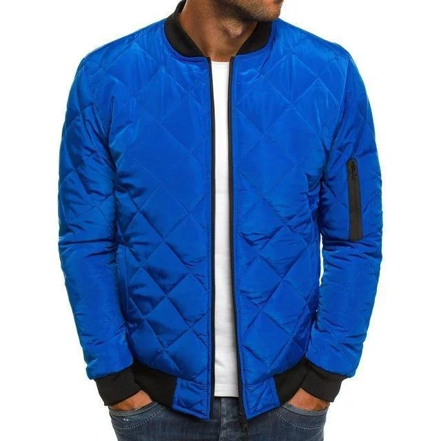 Men's sustainable jacket-Thunder Flash Bomber Jacket