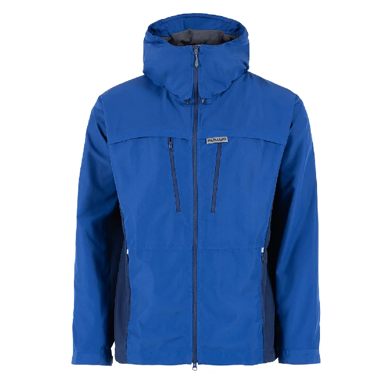 Men's wrinkle-free jacket-Paramo Bentu Windproof Jacket Cobalt / Midnight