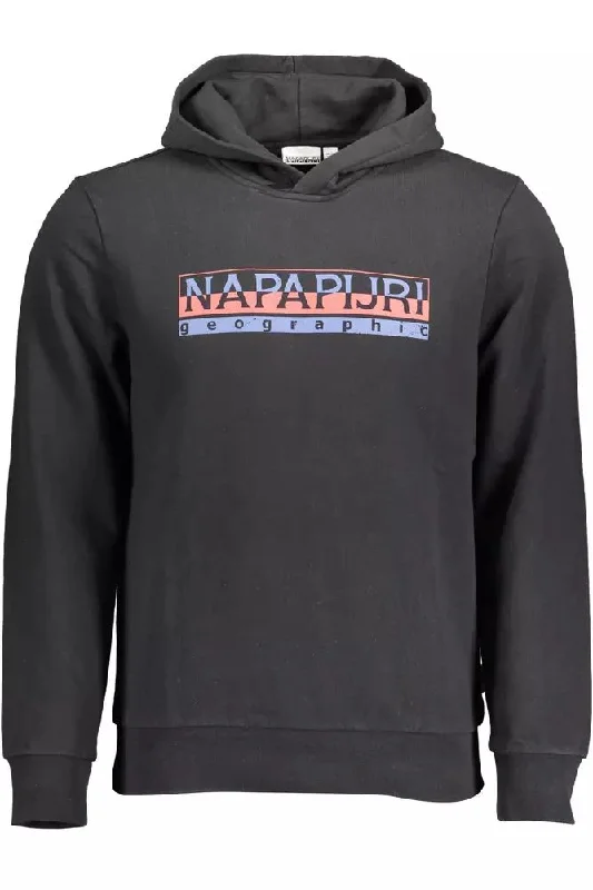 Men's hooded sweater-Napapijri  Cotton Men's Sweater