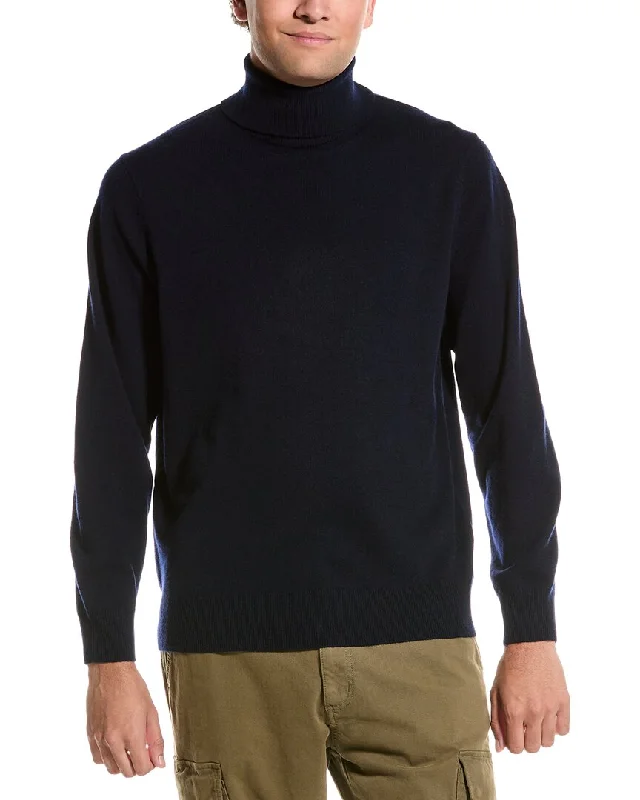 Men's activewear knit-Douglas Anthony Turtleneck Wool Sweater