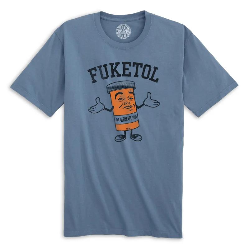 Men's modern casual t-shirt-Fuketol Organic Cotton T-shirt