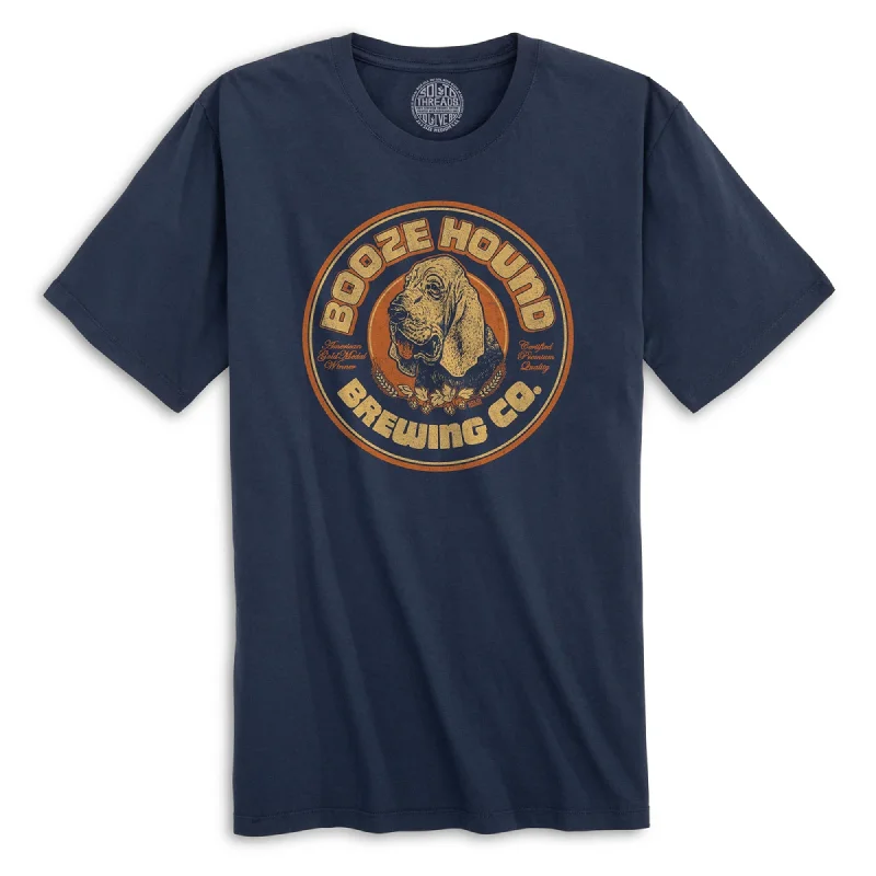 Men's fashion fit t-shirt-Boozehound Brewing Co. Organic Cotton T-shirt