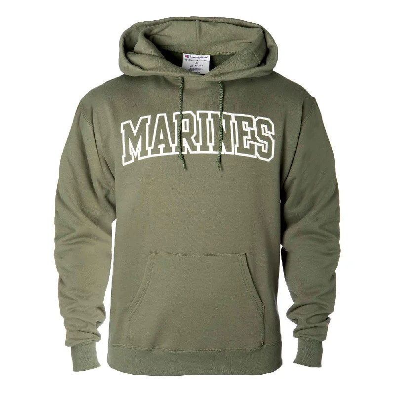 Men's antibacterial running hoodie-Champion Marines Hoodie