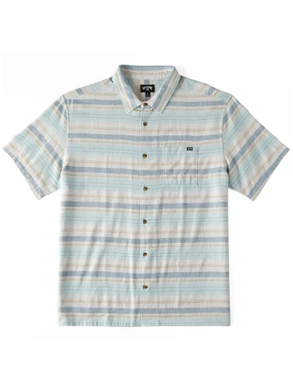 Men's cooling casual wear shirt-All Day Stripe S/S Woven Shirt