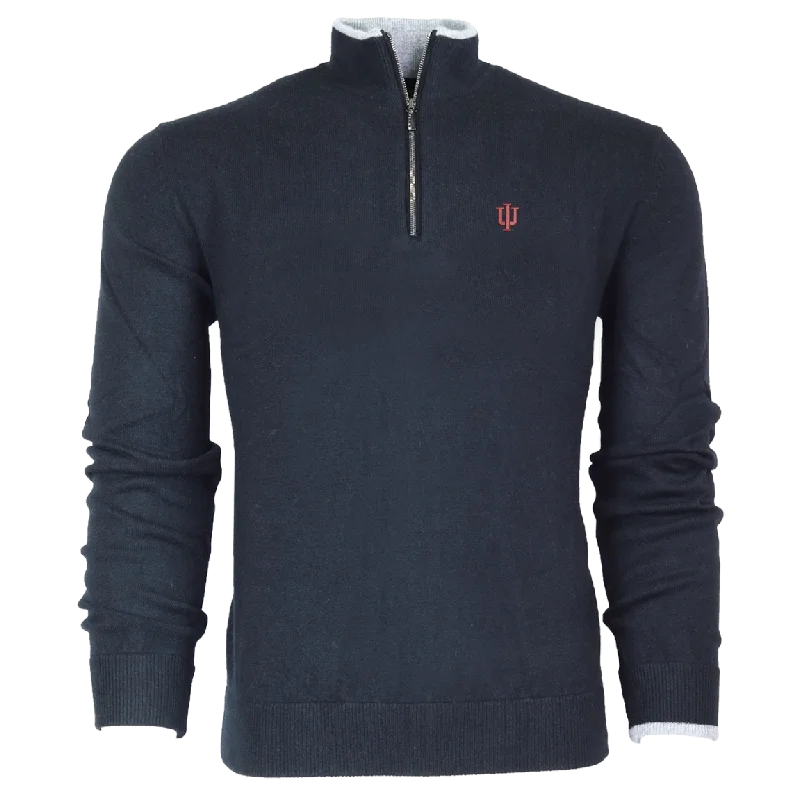 Men's professional sweater-Indiana Sebonack Quarter-Zip Sweater