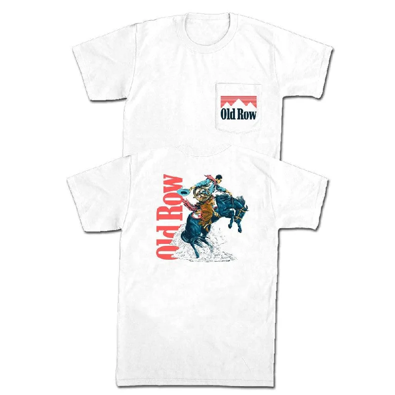 Men's graphic art t-shirt-The Cowboy 3.0 Pocket Tee