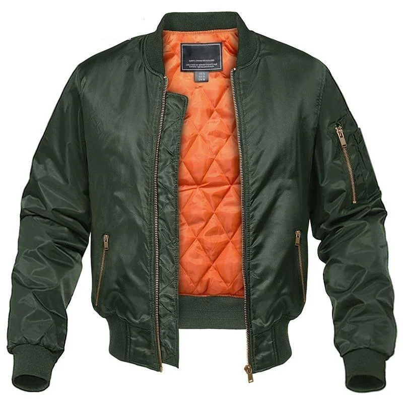 Men's relaxed fit jacket-Mastermind Military Bomber Jacket