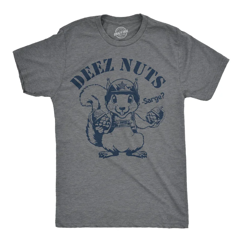 Men's versatile fit t-shirt-Deez Nuts Sarge Men's T Shirt