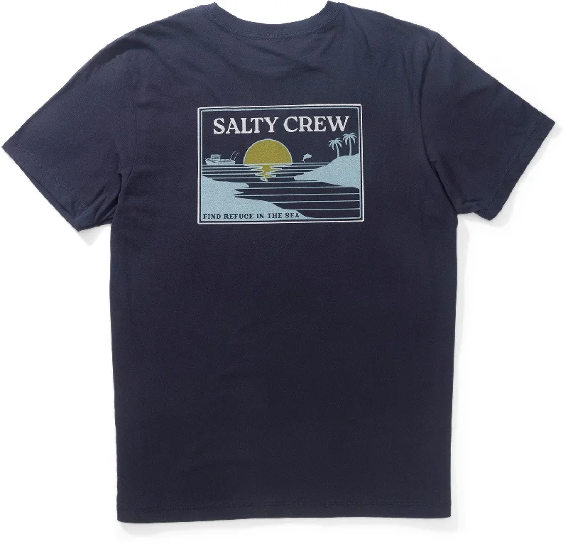 Men's eco-friendly active t-shirt-Salty Crew Men's T-Shirts Short Sleeve