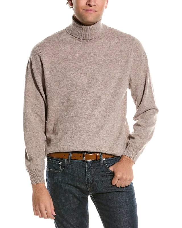 Men's urban knit-Douglas Anthony Turtleneck Wool Sweater