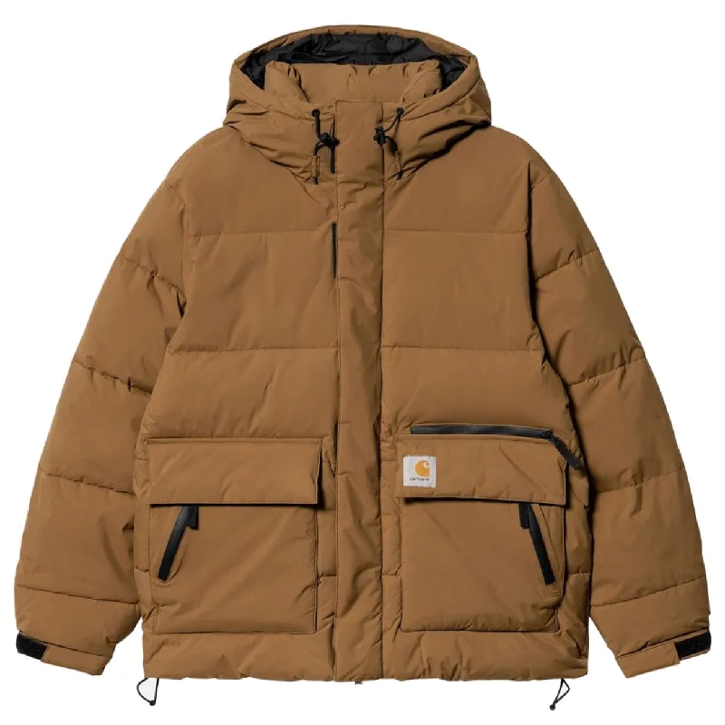 Men's performance jacket-Carhartt WIP Munro Jacket Hamilton Brown