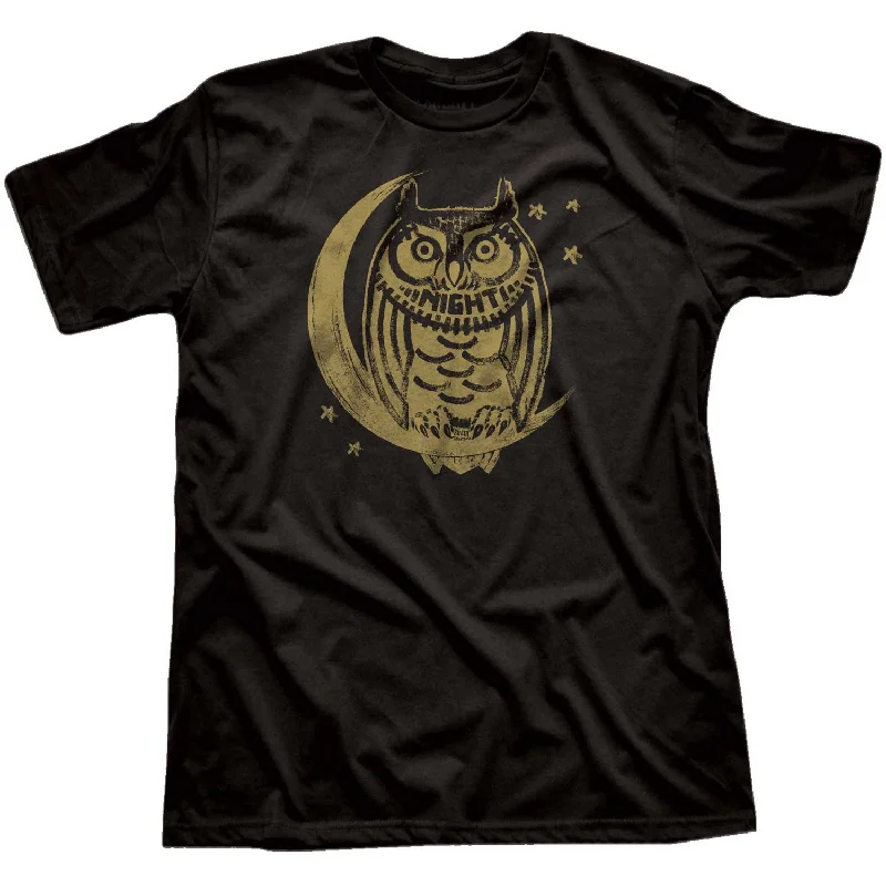 Men's high-quality t-shirt-Night Owl T-shirt