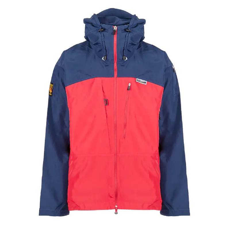 Men's ultra-light jacket-Paramo Enduro Windproof Jacket Fire / Midnight