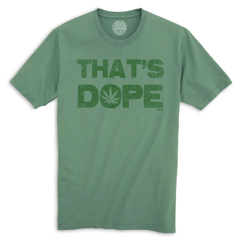 Men's organic jersey t-shirt-That's Dope Organic Cotton T-shirt