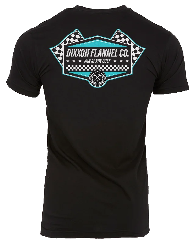 Men's premium fabric t-shirt-Race Day T-Shirt - Black