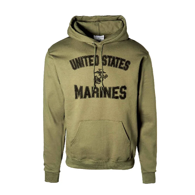 Men's performance travel hoodie-Champion United States Marines Hoodie