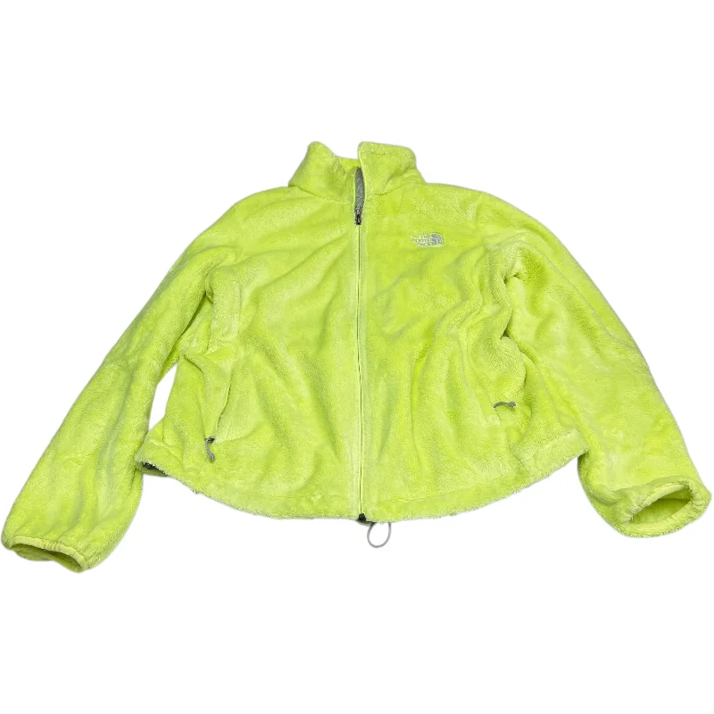 Men's summer jacket-Jacket Fleece By The North Face In Green, Size: L