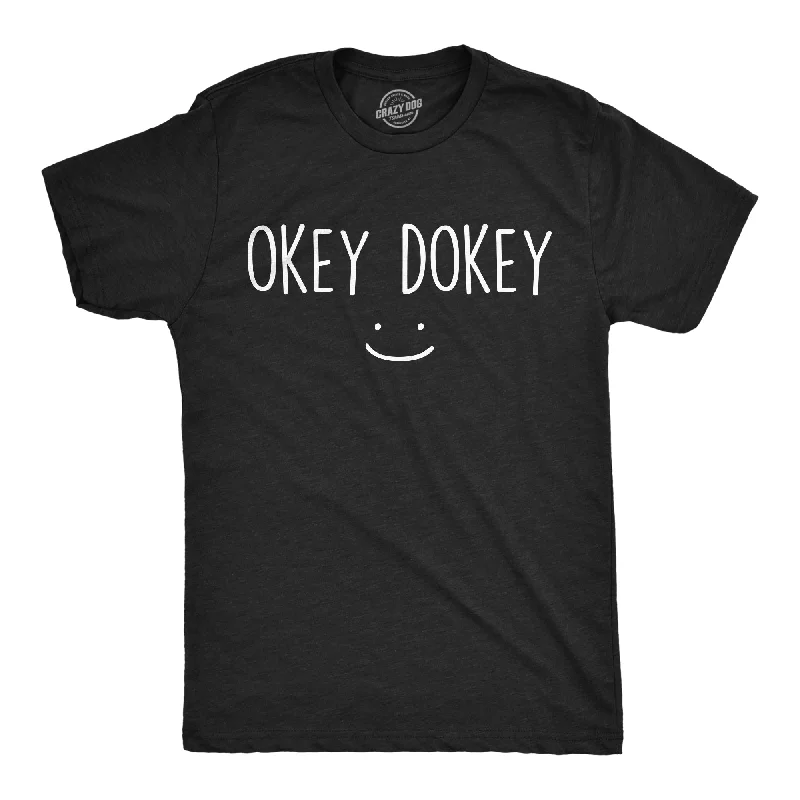 Men's ultra-lightweight t-shirt-Okey Dokey Men's T Shirt