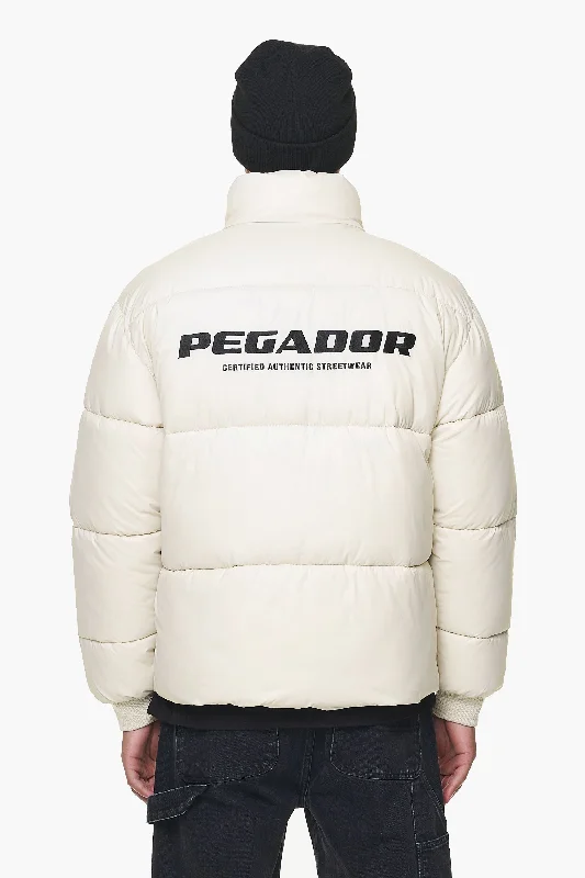 Men's adaptable jacket-Picard Puffer Jacket Cream