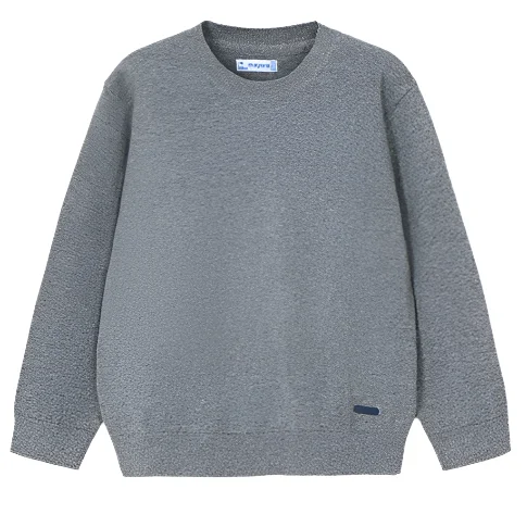 Men's spring sweater-Mini Basic Crew Neck Sweater