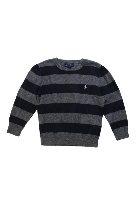 Men's sustainable office wear polo shirt-Polo Ralph Lauren Knit Sweater 4T