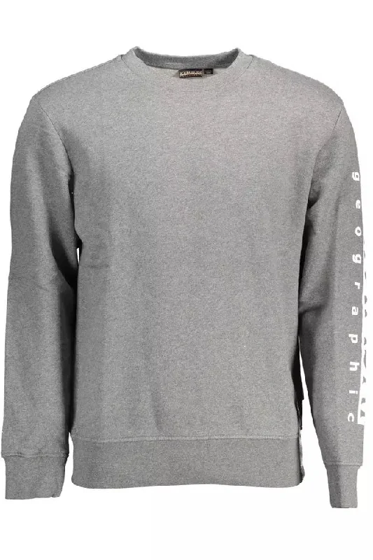 Men's sleep sweater-Napapijri Chic  Cotton Blend Men's Sweater