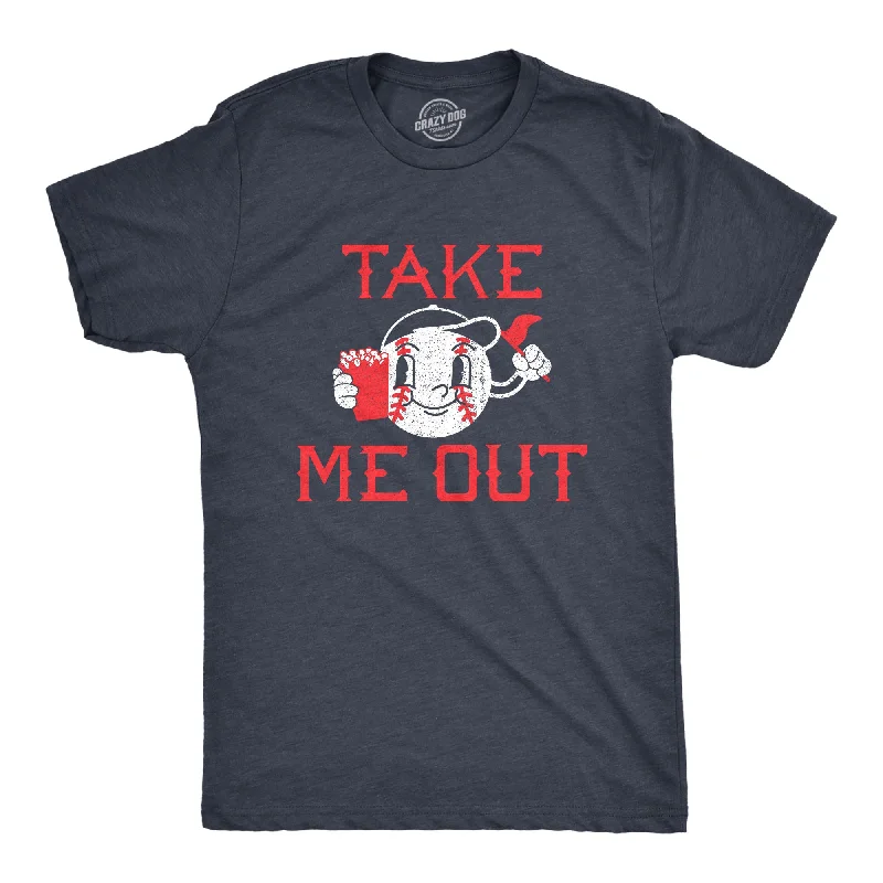 Men's comfortable fit t-shirt-Take Me Out Men's T Shirt