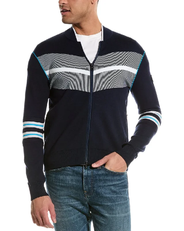 Men's baseball sweater-Bogner Charles Cardigan