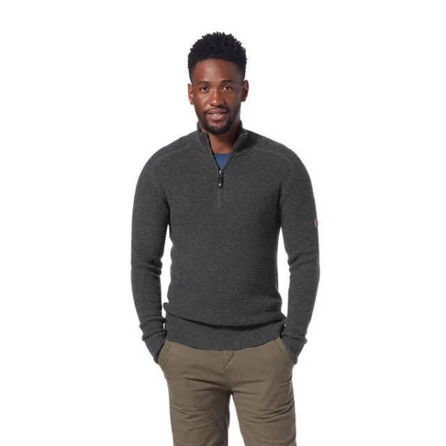 Men's oversized sweater-Men's All Season Merino Thermal 1/4 Zip