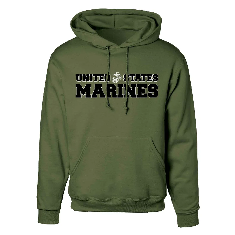 Men's breathable athletic hoodie-United States Marines Hoodie