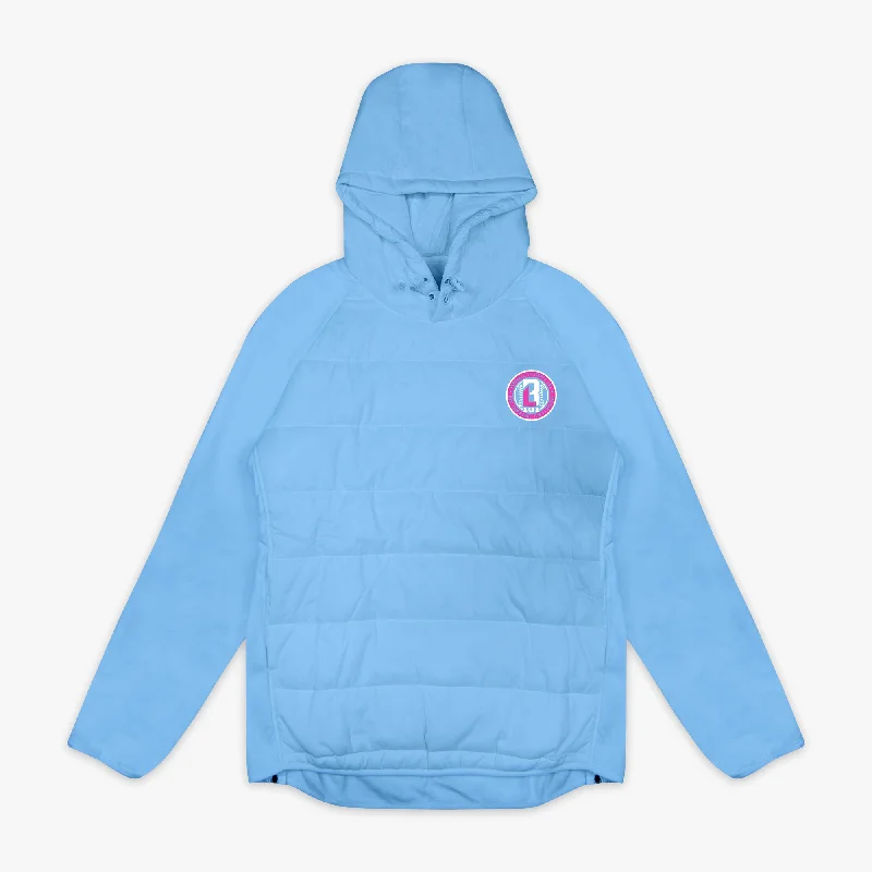 Men's sustainable jacket-Pro Series Puffer Hybrid Jacket - Cotton Candy