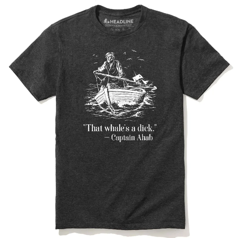 Men's comfortable fit t-shirt-Captain Ahab T-Shirt