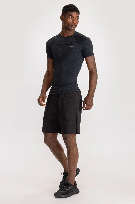 Men's tech-inspired workout shorts-LIVE! Signature Bermuda