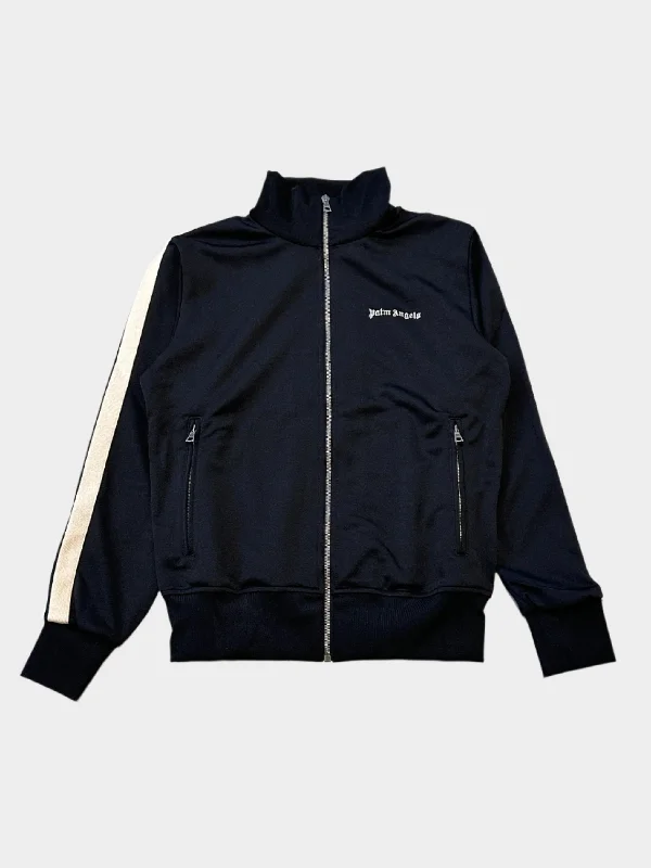 Men's high-performance jacket-Black Track Jacket