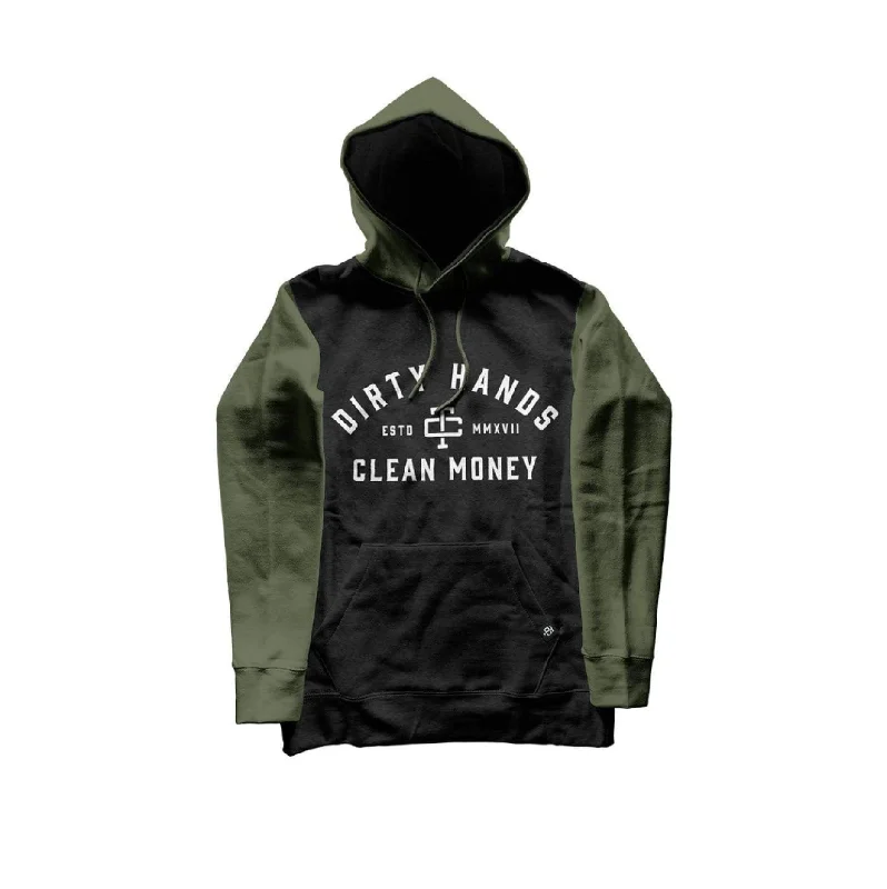 Men's relaxed fit casual hoodie-Troll Co. Men's Classic Two-Tone Hoodie