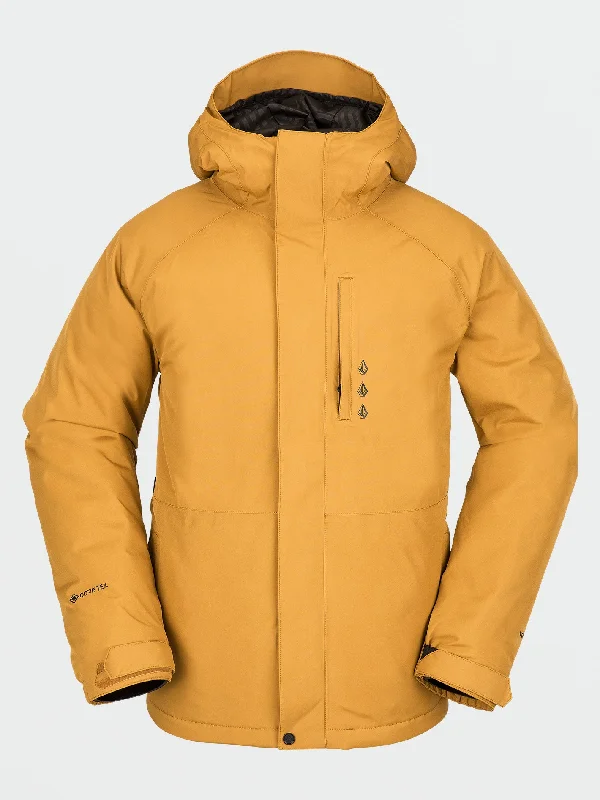 Men's pre-shrunk jacket-Mens Dua Insulated Gore Jacket - Caramel