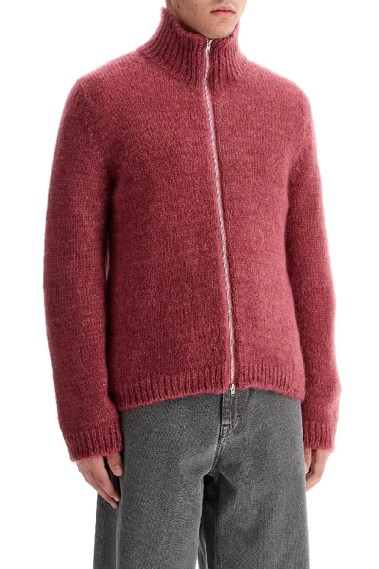 Men's hooded sweater-Our Legacy Neck Cardigan With Zipper And Fun