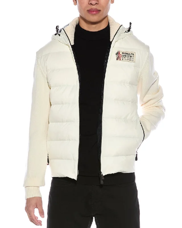 Men's summer sweater-Moncler Wool-Blend Cardigan