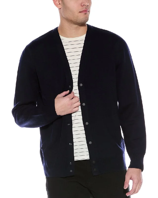 Men's full-zip sweater-rag & bone York Wool-Blend Cardigan