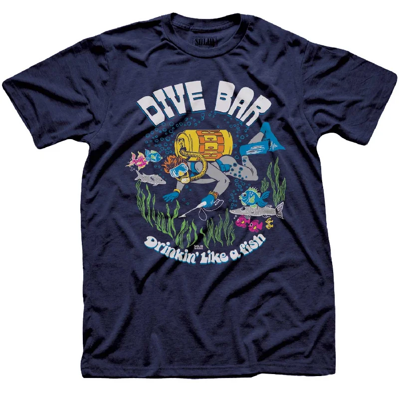 Men's ultra-lightweight t-shirt-Dive Bar T-shirt