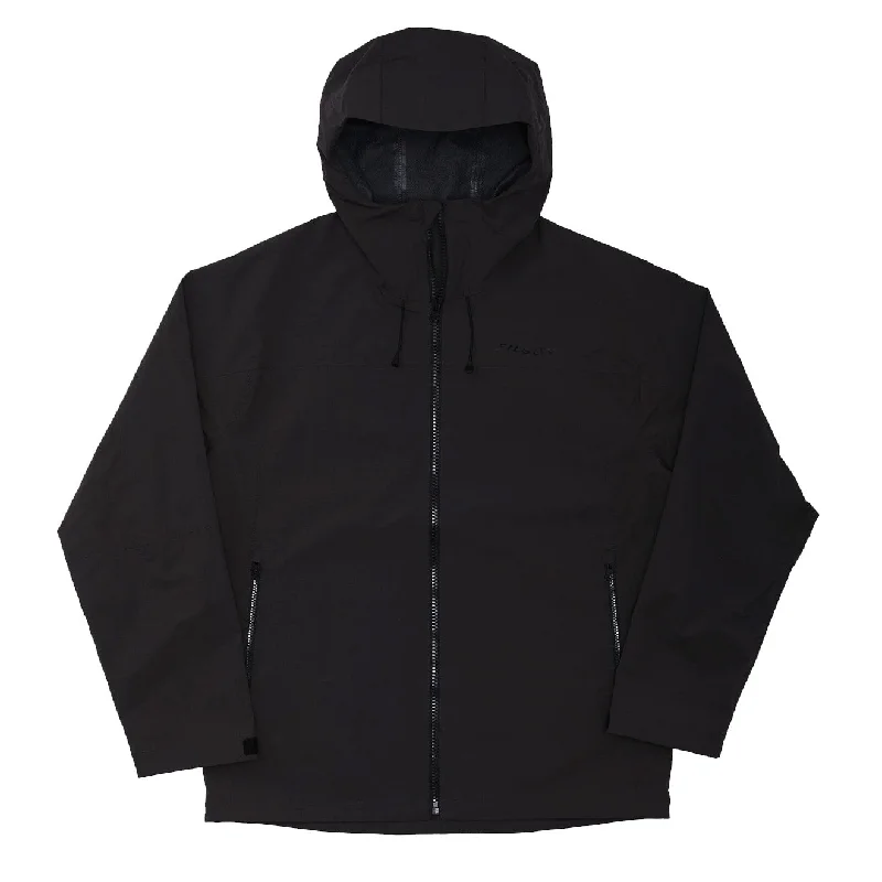 Men's modern jacket-Filson Swiftwater Rain Jacket Raven