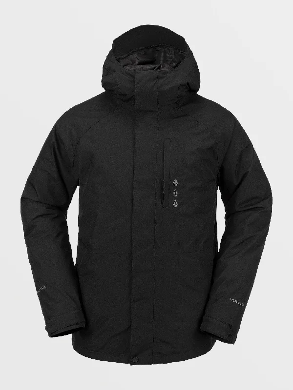 Men's quick-dry jacket-Mens Dua Insulated Gore Jacket - Black