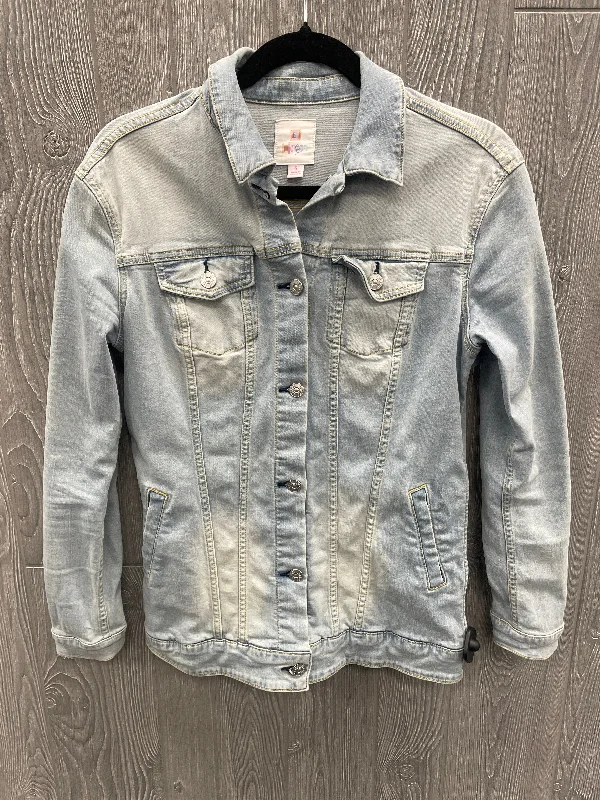 Men's summer jacket-Jacket Denim By Lularoe In Blue Denim, Size: S