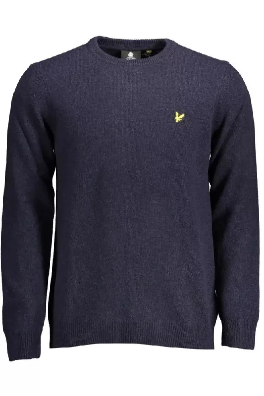 Men's shawl collar sweater-Lyle & Scott Classic  Wool Blend Men's Sweater