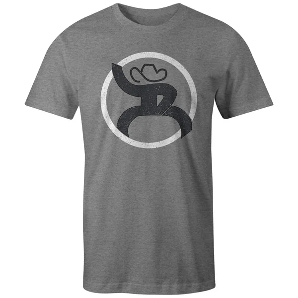 Men's workout performance t-shirt-Men's Hooey Roughy 2.0 T-Shirt #RT1516GY