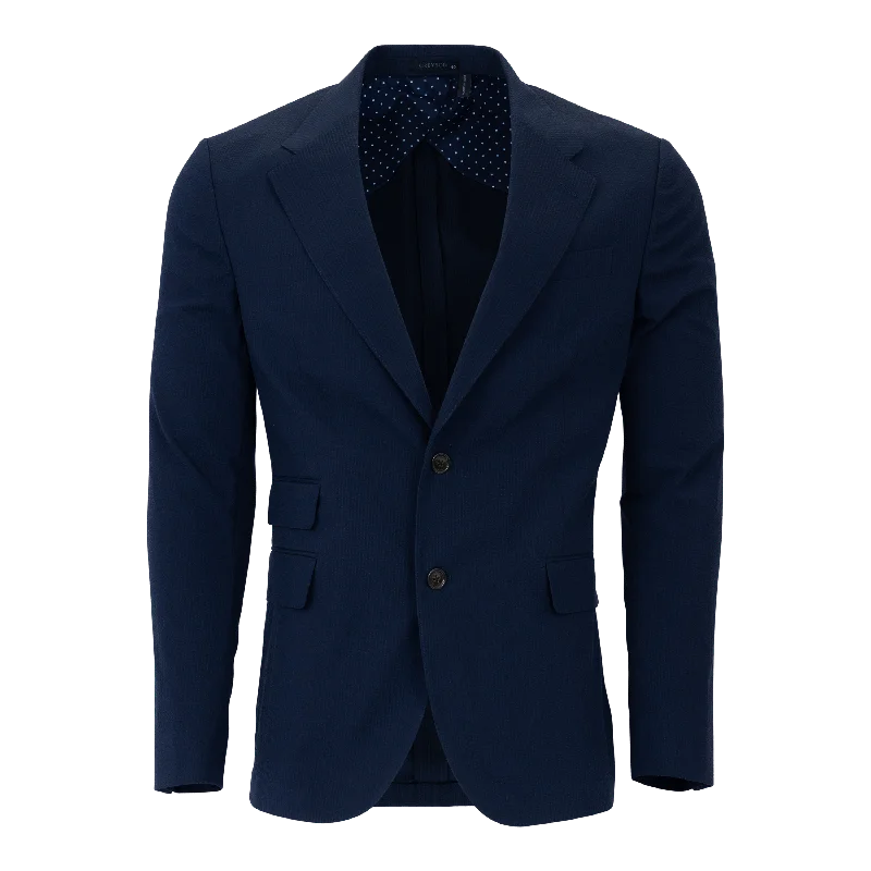 Men's performance jacket-Rhodes Seersucker Blazer