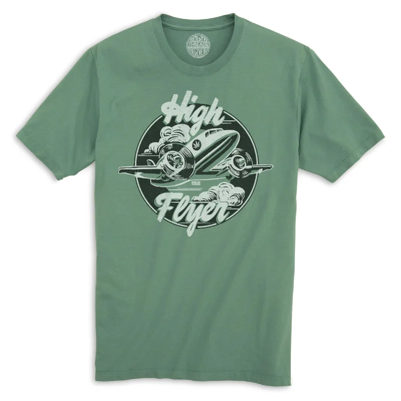 Men's organic jersey t-shirt-High Flyer Organic Cotton T-shirt