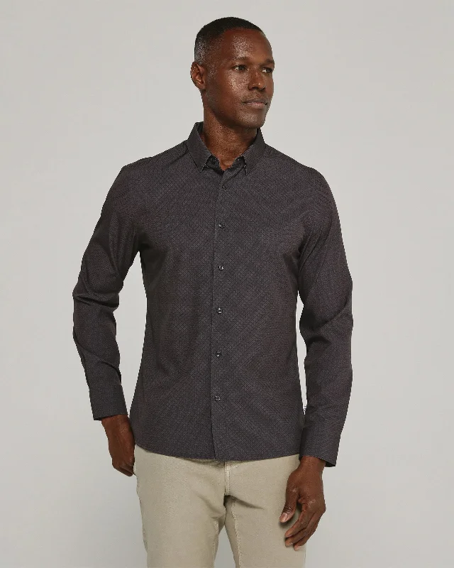 Men's sporty travel shirt-Niall L/S Shirt